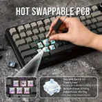 AJAZZ AK820 MAX Upgraded Gasket Mounted Wireless Mechanical Keyboard - Image 2