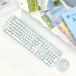 Sweet wireless retro punk keyboard and mouse - Image 4