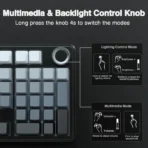 AULA F99 PRO Wireless Mechanical Gaming Keyboard - Image 3