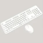 Sweet wireless retro punk keyboard and mouse