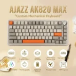 AJAZZ AK820 MAX Upgraded Gasket Mounted Wireless Mechanical Keyboard