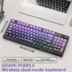 ATTACK SHARK X FREEWOLF M96 Dual Mode Wireless Gaming Keyboard - Image 4