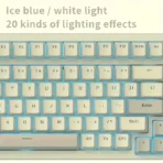 AJAZZ AK992 Retro Wired Mechanical Keyboard - Image 4